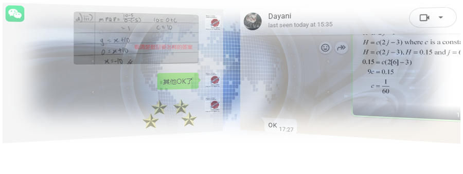 Secondary school mathematics <br>online exercises.